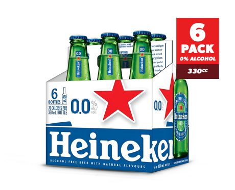 Heineken Botella Pack x6 Sin Alcohol
