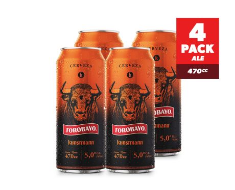Kunstmann Torobayo Lata Pack x4 470cc